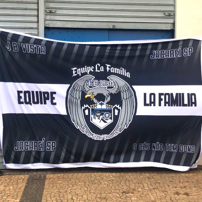 Banner Tecido Personalizado - Para Equipes Futebol, Pipa, Atléticas, Interclasse, Pesca, Dança, Times, Lol, CS