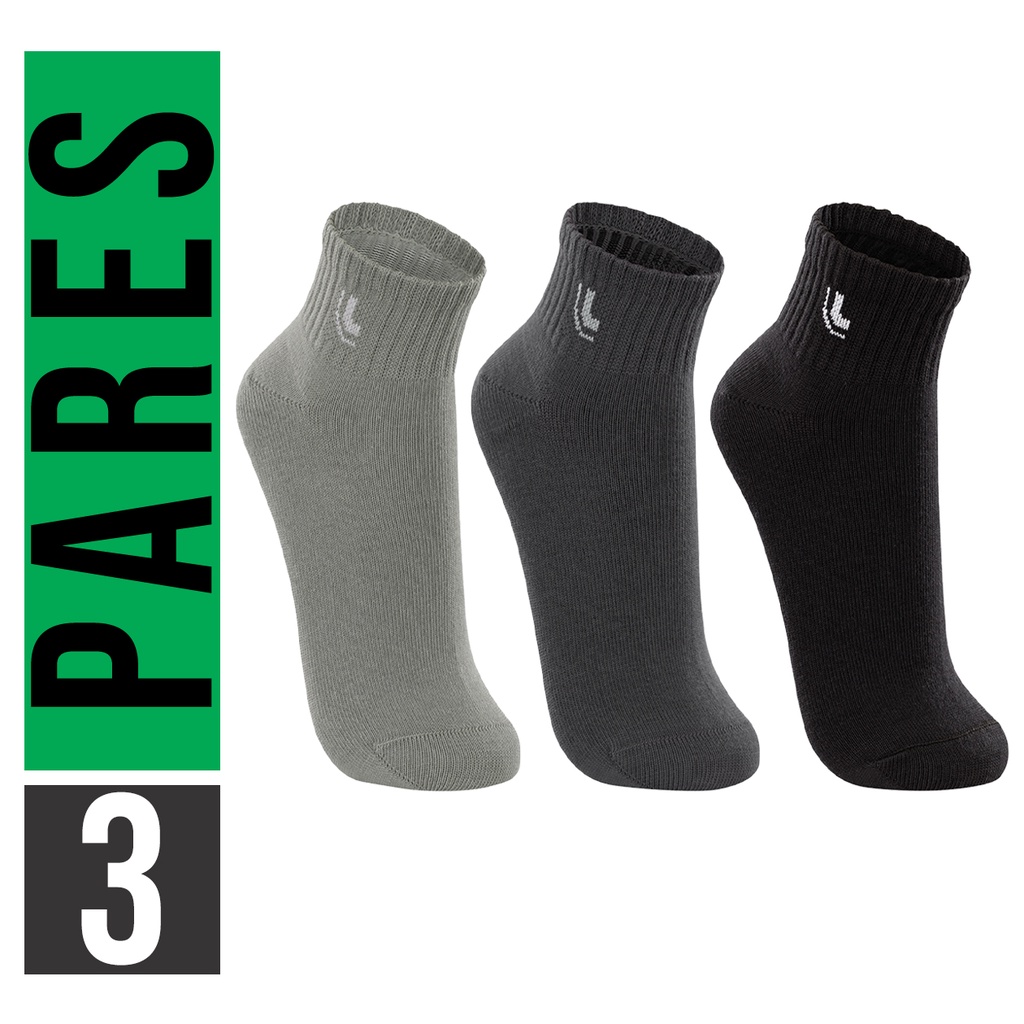 Kit com 3 Pares de Meias Masculinas Cano Medio Sport Lupo em Oferta na Shopee