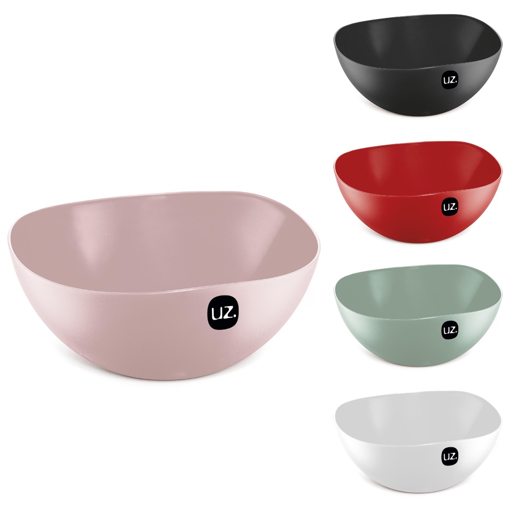 Saladeira Porta Salada Vasilha Redonda Pote 3 Litros Plástico Uz Promoção Shopee