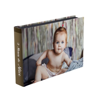 Álbum Auto Colante Capa Personalizado 15x21 40ftos Infantil em Oferta na Shopee