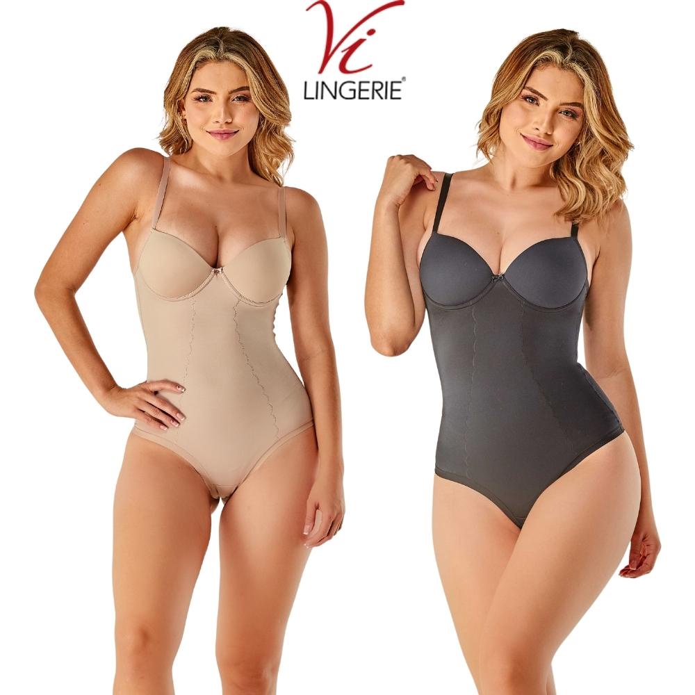 Body Modelador E Redutor De Alta Compressao Modelo Fio Dental Vi Lingerie em Oferta na Shopee