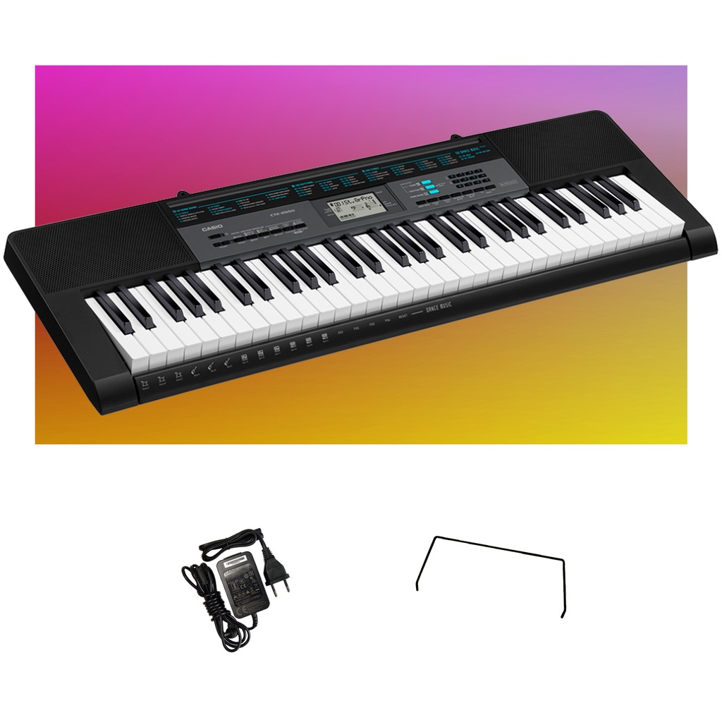 Teclado Casio Ctk 2550 Digital Musical 58 Superior Ao Ctk 1500