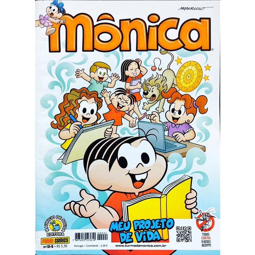 Gibi Mônica N° 24 Meu Projeto de Vida