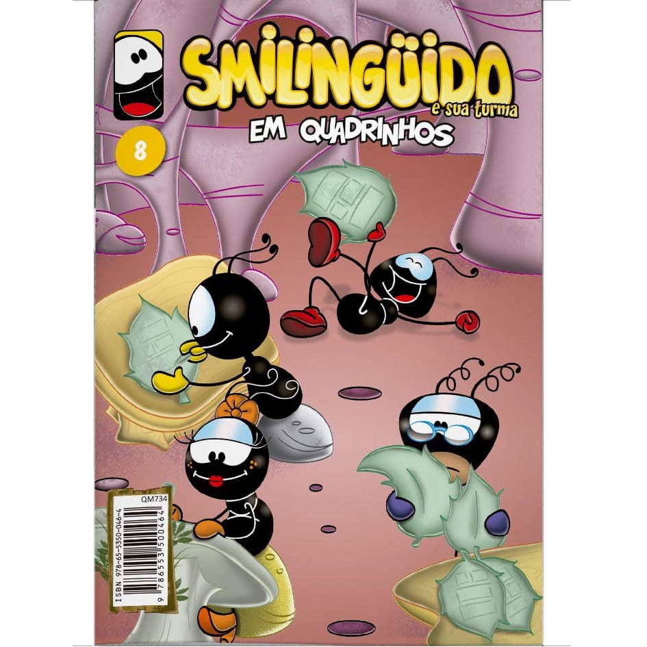 Smilinguido em Quadrinhos e sua Turma | Volume 8 em Oferta na Shopee