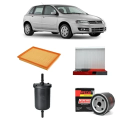Kit Troca De Filtros Fiat Stilo 1.8 8v 2003 / 2010