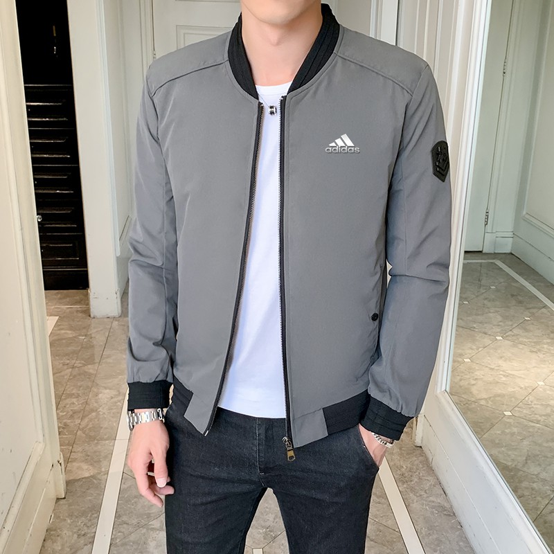 jaqueta esportiva masculina adidas