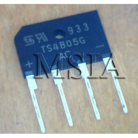Lote de 2 Peças TS4B05G TSC - PONTE RETIFICADORA - MSIA COMPONENTES