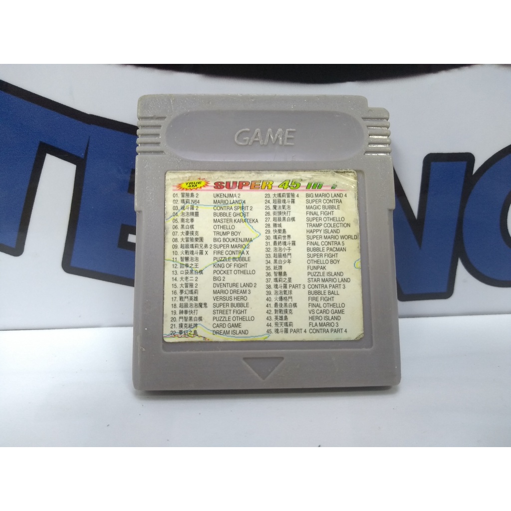 45 In 1 Para O Game Boy Funcionando 100% nintendo