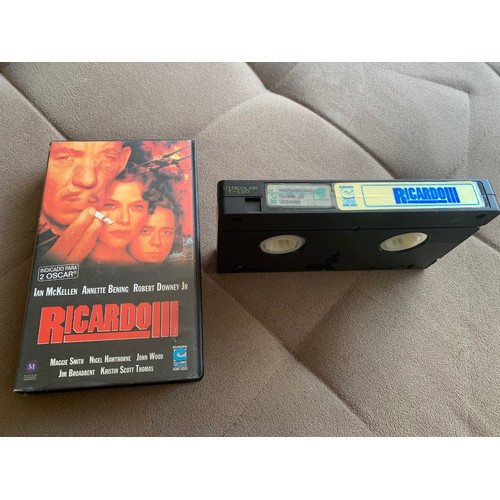 Vhs Ricardo Iii, Com Ian Mckellen E Annette Bening- Raro