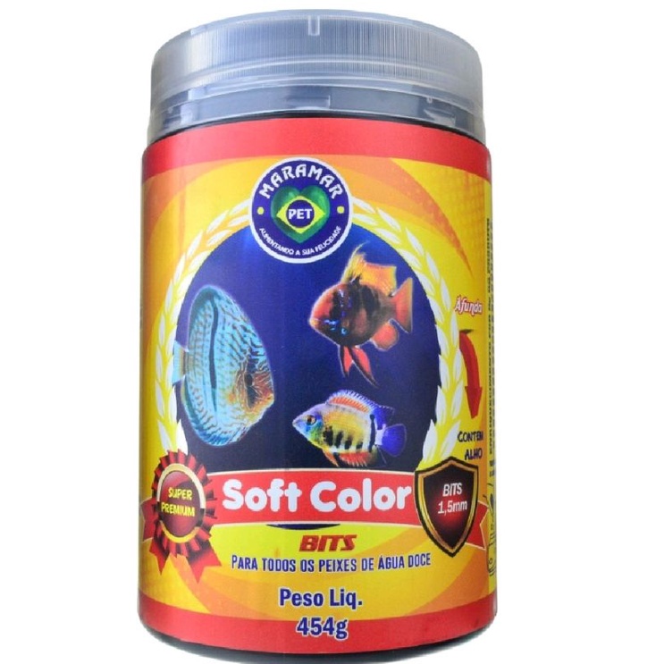 Ração Maramar Soft Color Btis 454gr em Oferta na Shopee