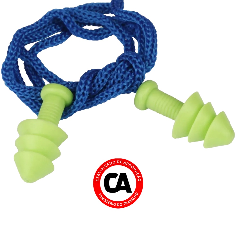 Protetor Auricular Silicone Veja Plast 50 Unidades em Oferta na Shopee