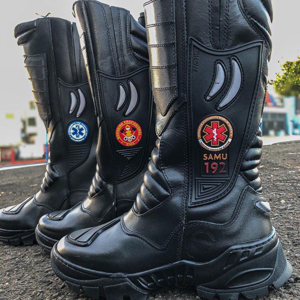 Bota bombeiro sale civil feminina