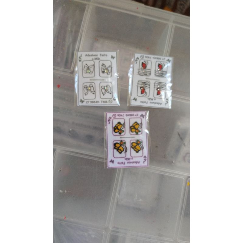 adesivos de unhas