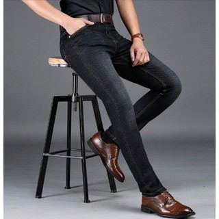 Calca Jeans Preta Desbotada Slim Com Laycra Produto Exclusivo Pronta Entrega.