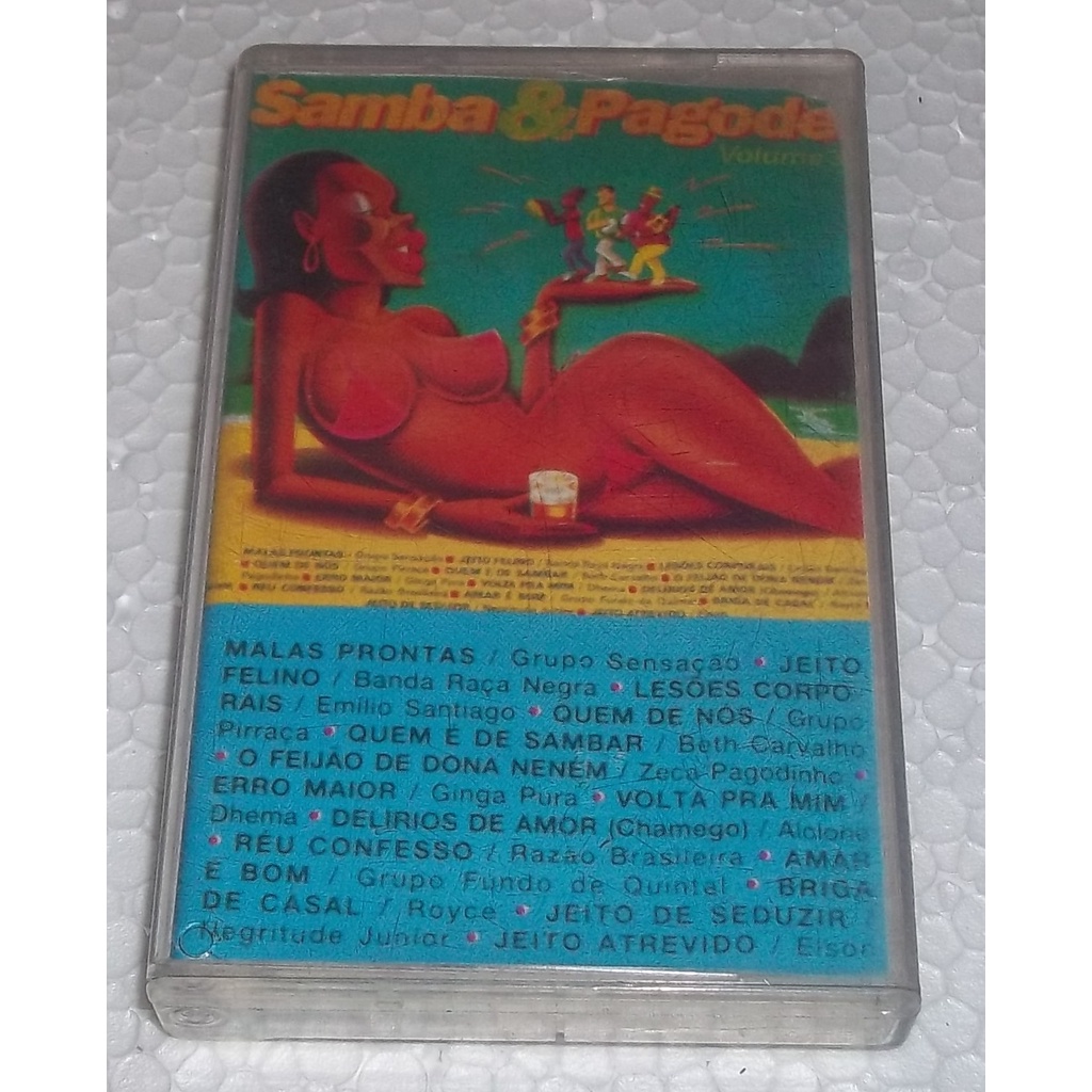 Fita K7 Samba & Pagode - Volume 3 - Som Livre
