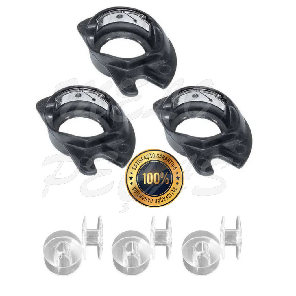3 Caixas de Bobina Singer Apolo Facilita + 6 Bobinas baixas em Oferta na Shopee
