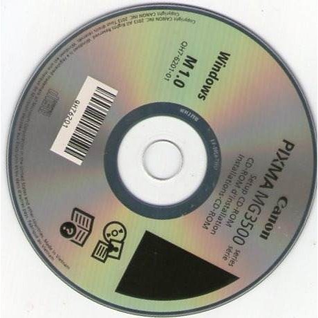 Cd Canon Mg3510 / 3500