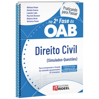 Praticando para passar na 2ª Fase da OAB - Direito Civil - 1ª Edição