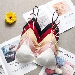 Sutiã de lingerie sexy sem costura feminina