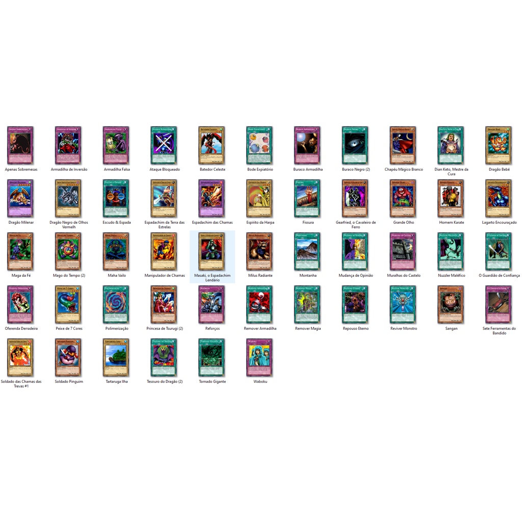 Cartas Yugioh - Deck Joey Inicial 50 cartas ORICA TCG Yu-Gi-Oh