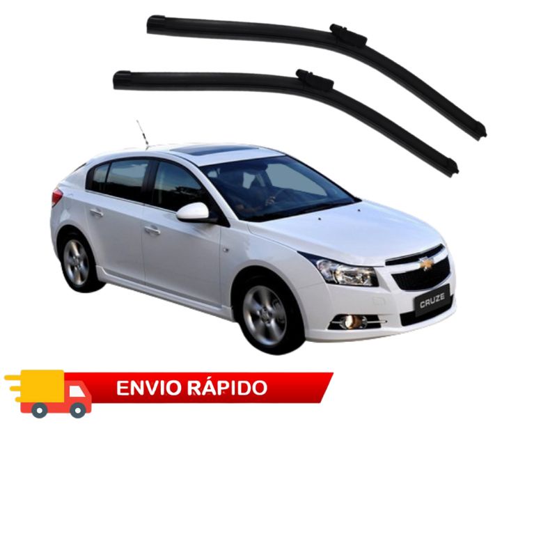 Par Palheta Limpador Parabrisa Dianteiro Cruze 2011 2012 2013 2014 2015 2016
