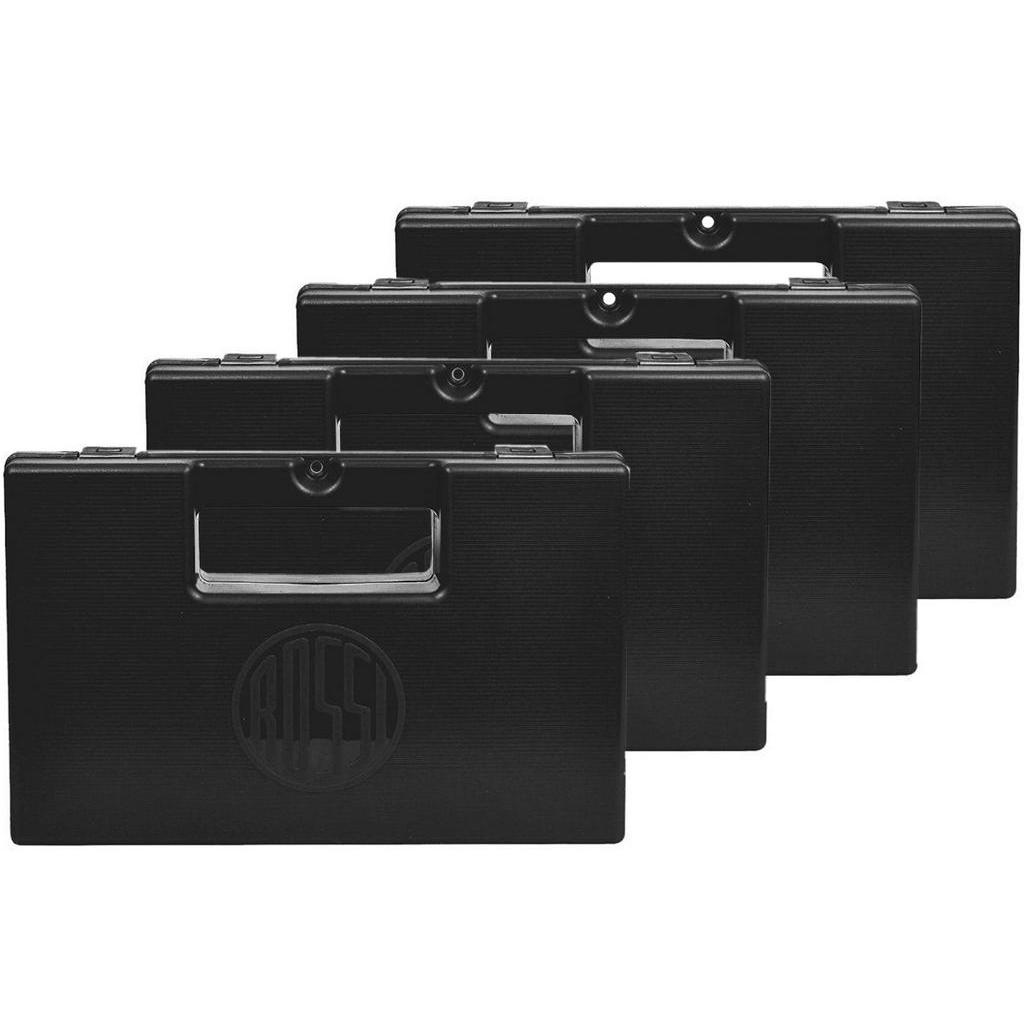 Maleta Case Rígida Rossi 28cm C/ Espuma Interna - Kit 4un