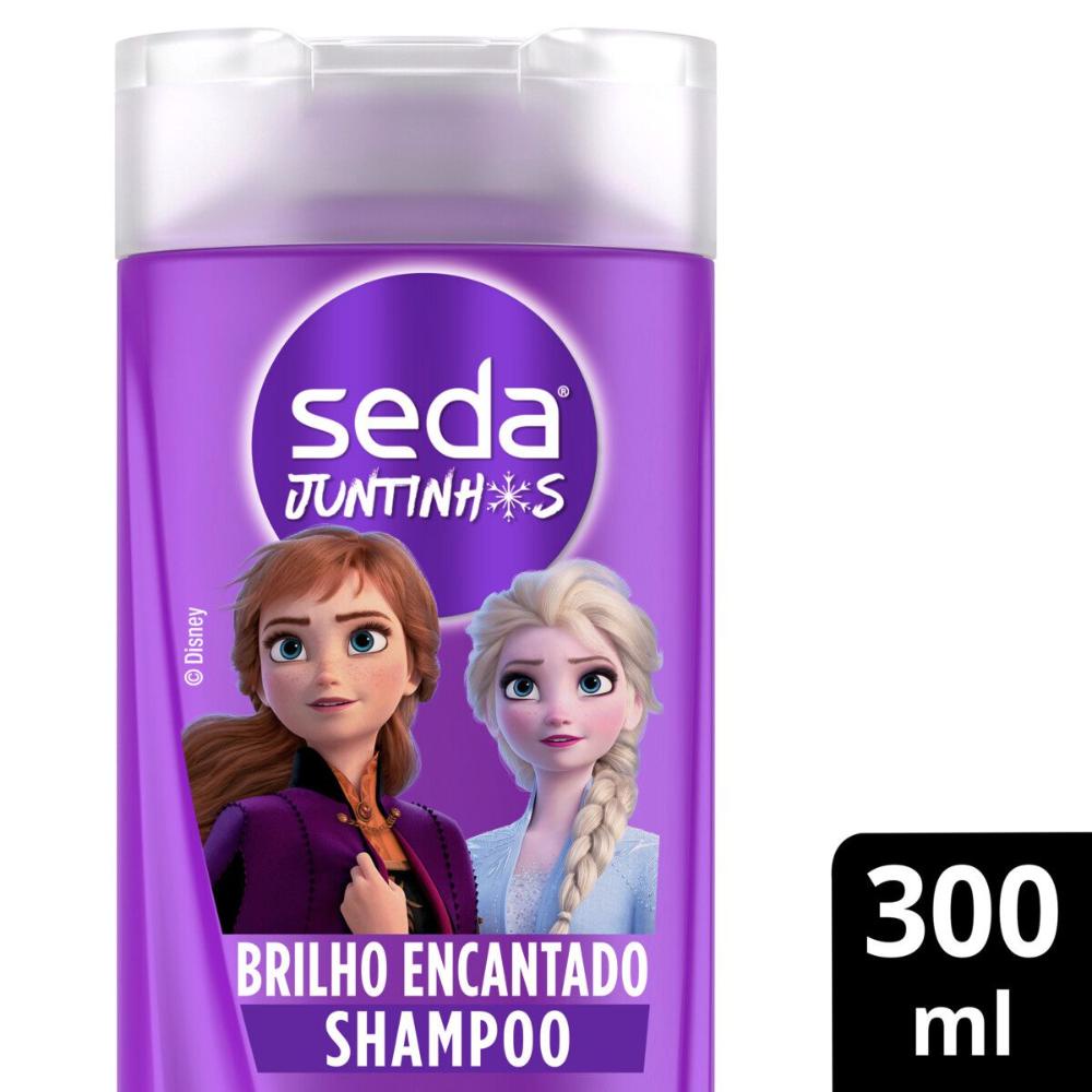 Shampoo Seda Infantil Frozen Juntinhos Brilho Encantado 300ml em Oferta na Shopee