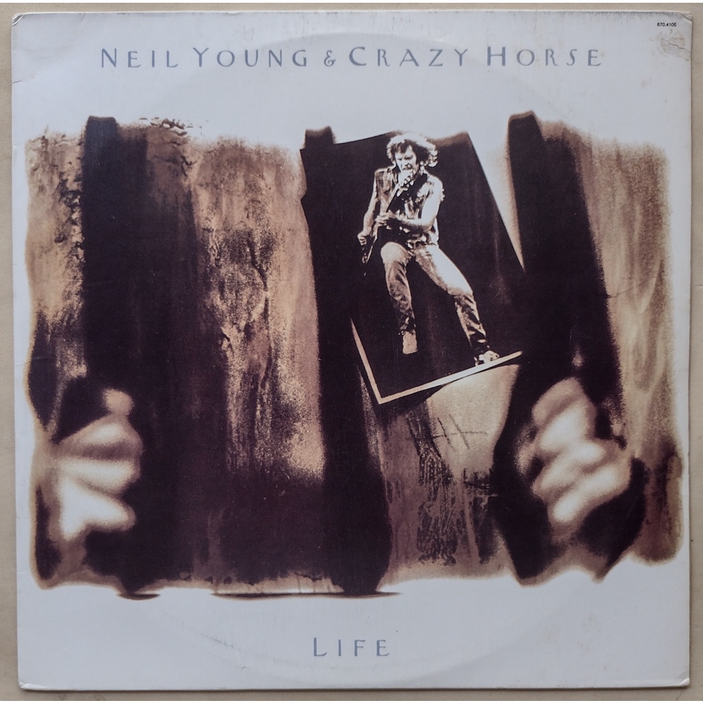 Lp Neil Young & Crazy Horse Life 1988 (excelente) Vinil
