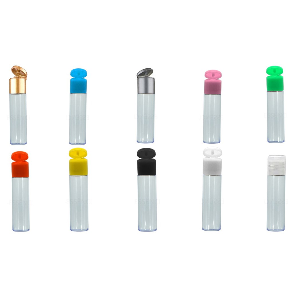 10 Frascos Plástico Pet 15 Ml Flip Top para álcool gel, shampoo, sabonete líquido e cremes em Oferta na Shopee