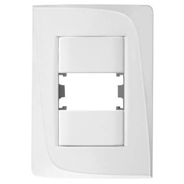 KIT 5 PLACA + BASTIDOR PARA 1 MODULO 2X4 BRANCA TENDENZA PEZZI
