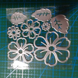 Molde De Corte De Metal Com Pétala De Flor , Estênceis Cortados Para Álbum De Scrapbooking , Gravação Decorativa , Matri em Oferta na Shopee