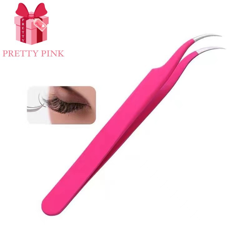 Pinça Premium para Extensão de Cílios Para Alongamento De Cílios Fio A Fio 3d Volume em Oferta na Shopee