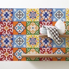 Kit C/70 Unid Adesivo Azulejo Português 15x15 Melhor !