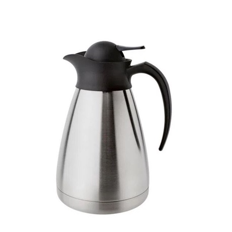 Bule Wave Aço Inox 1 Litro Invicta - Garrafa Térmica - Café e Chá Quente