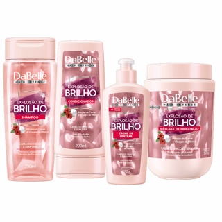 Kit Dabelle Hair Explosão De Brilho Com 4 Produtos