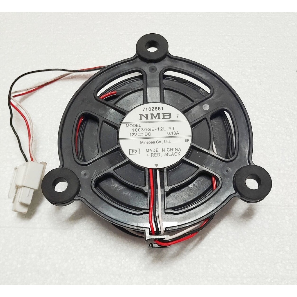 Acessórios universais para geladeira Ventilador silencioso de bola dupla NMB 10030GE-12L-YT 12V 0.13A