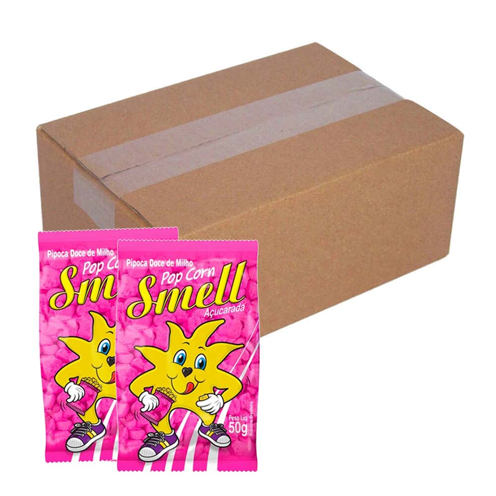 Pipoca Doce Açucarada 50g c/30 - Smell