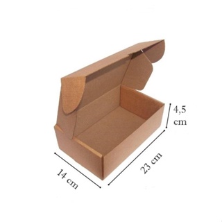 50 Caixas de papelão Auto montável C23XL14XA4,5 em Oferta na Shopee