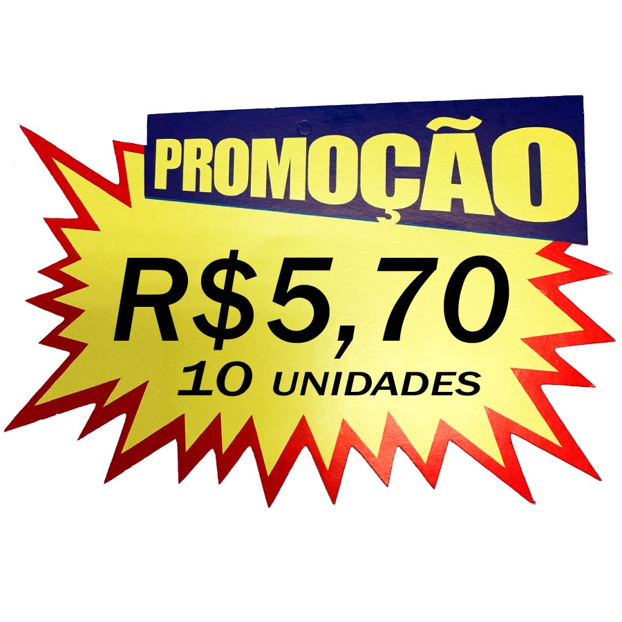 Etiqueta Splash 10 unidades, Promoção, etiqueta para preço em Oferta na Shopee
