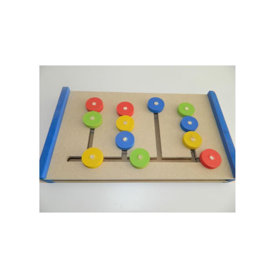 Brinquedo de Madeira Sequencia de Cores Jogos: Onde Comprar | BuscaProdutos