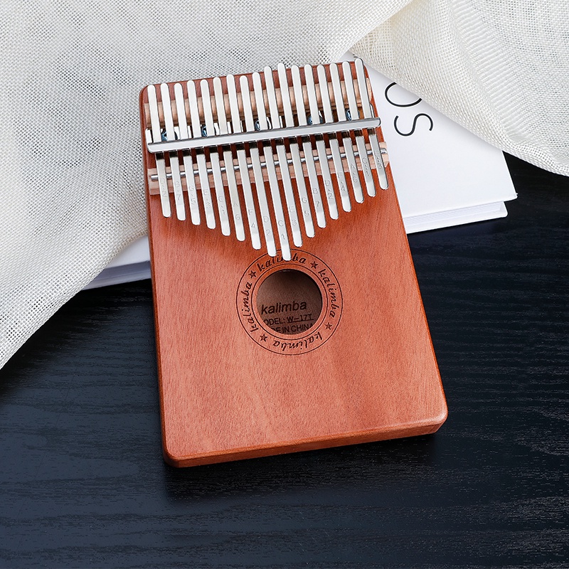 【Estoque Pronto】Piano de Polegar Kalimba de 17 teclas, Instrumentos Musicais de Piano Acústico.