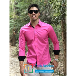 preço de camisa social masculina