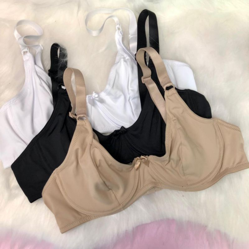 Sutiã reforçado com aro sutian meia taça reforçado com arco sem bojo em Oferta na Shopee
