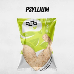 Psyllium Natural 100% Puro 100g - Rico em Fibras