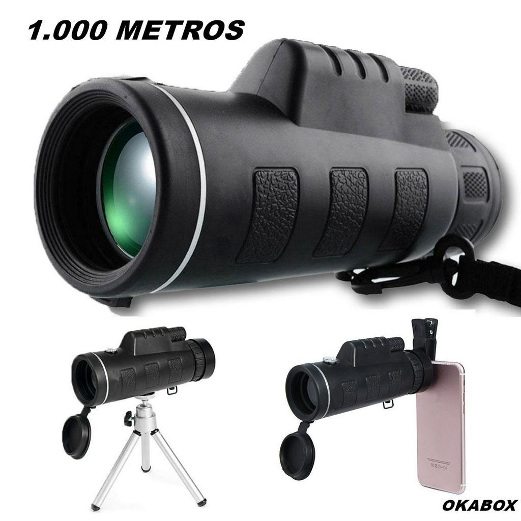telescópio monóculo binóculos  suporte celular - 40X60 Luneta 1000 Metros