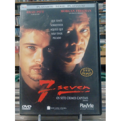 Seven Dvd Brad Pitt Morgan Freeman