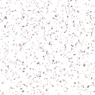 Papel de Parede Adesivo Textura Branco com Pedras Coloridas Granilite GFC-TEXTURA-09 PEQ