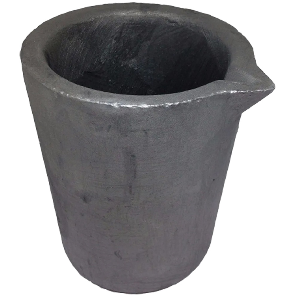 Cadinho para Fundição Alumínio Latão Prata Cobre metal não ferroso 1,5 Litros em Oferta na Shopee