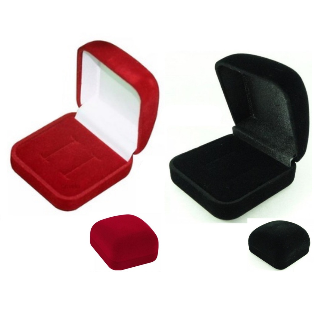 Caixinha Estojo Para Aliança Anel Linha Veludo 6 cm1 em Oferta na Shopee