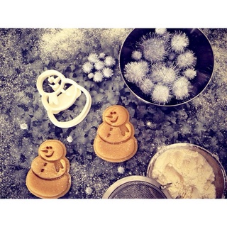 Kit Cortadores De Biscoito De Natal Forma Impressão 3D Bolacha Cookie